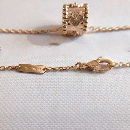 [BloomBling]PERLEE PEDANT NECKLACE GOLD / ROSE GOLD