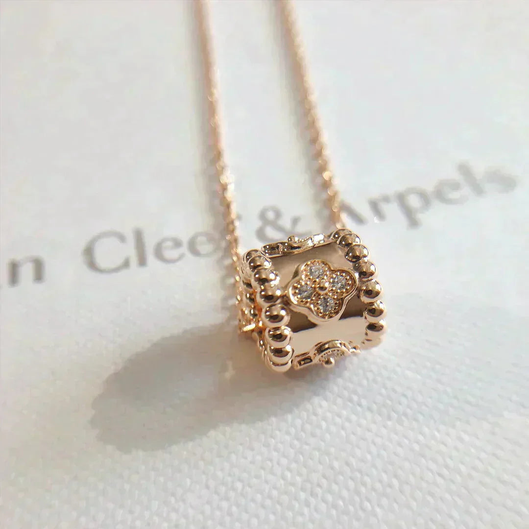 [BloomBling]PERLEE PEDANT NECKLACE GOLD / ROSE GOLD
