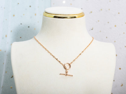 [BloomBling]ECHAPPEE NECKLACE PINK GOLD