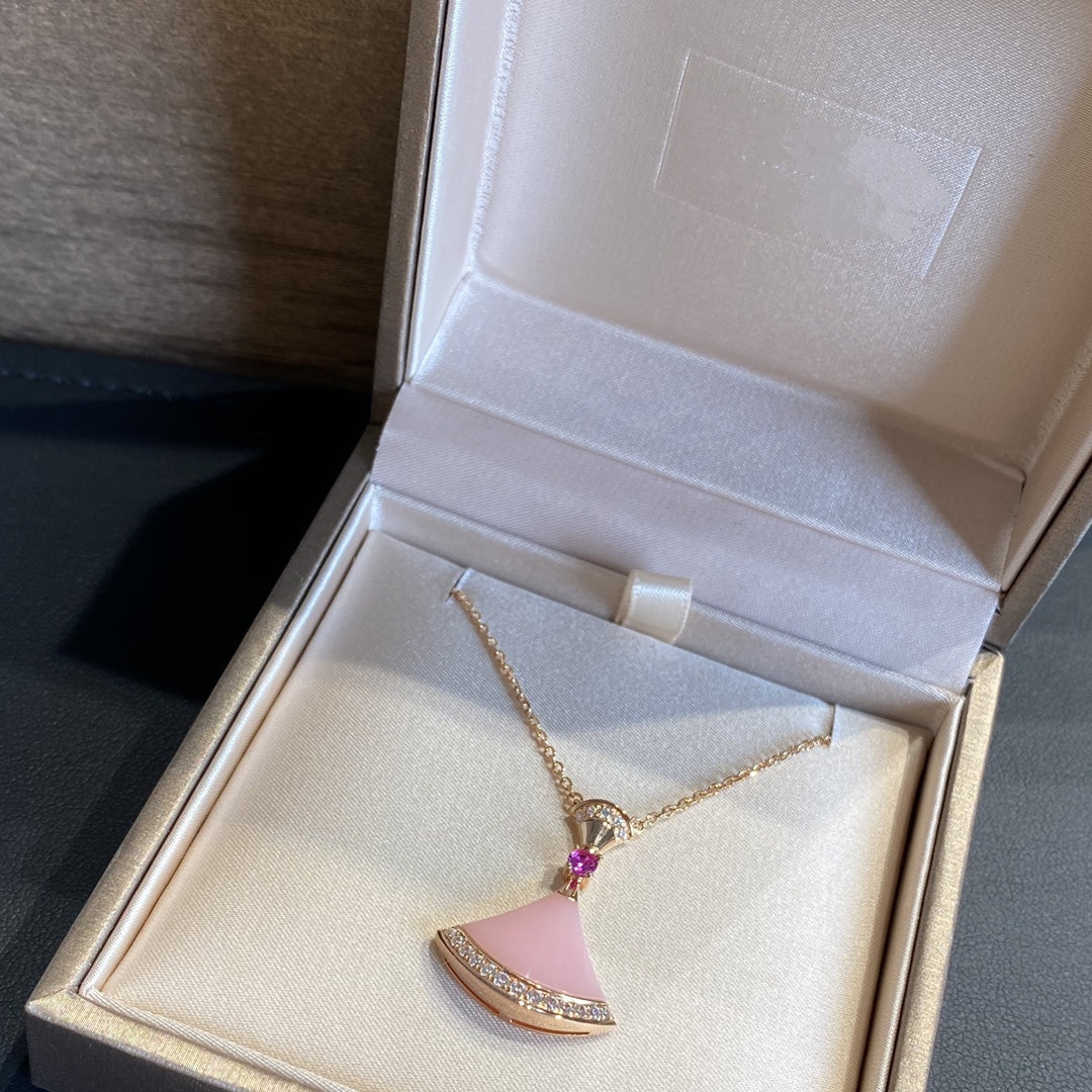 [BloomBling]DREAM NECKLACE PINK OPAL