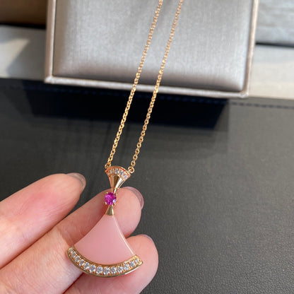 [BloomBling]DREAM NECKLACE PINK OPAL