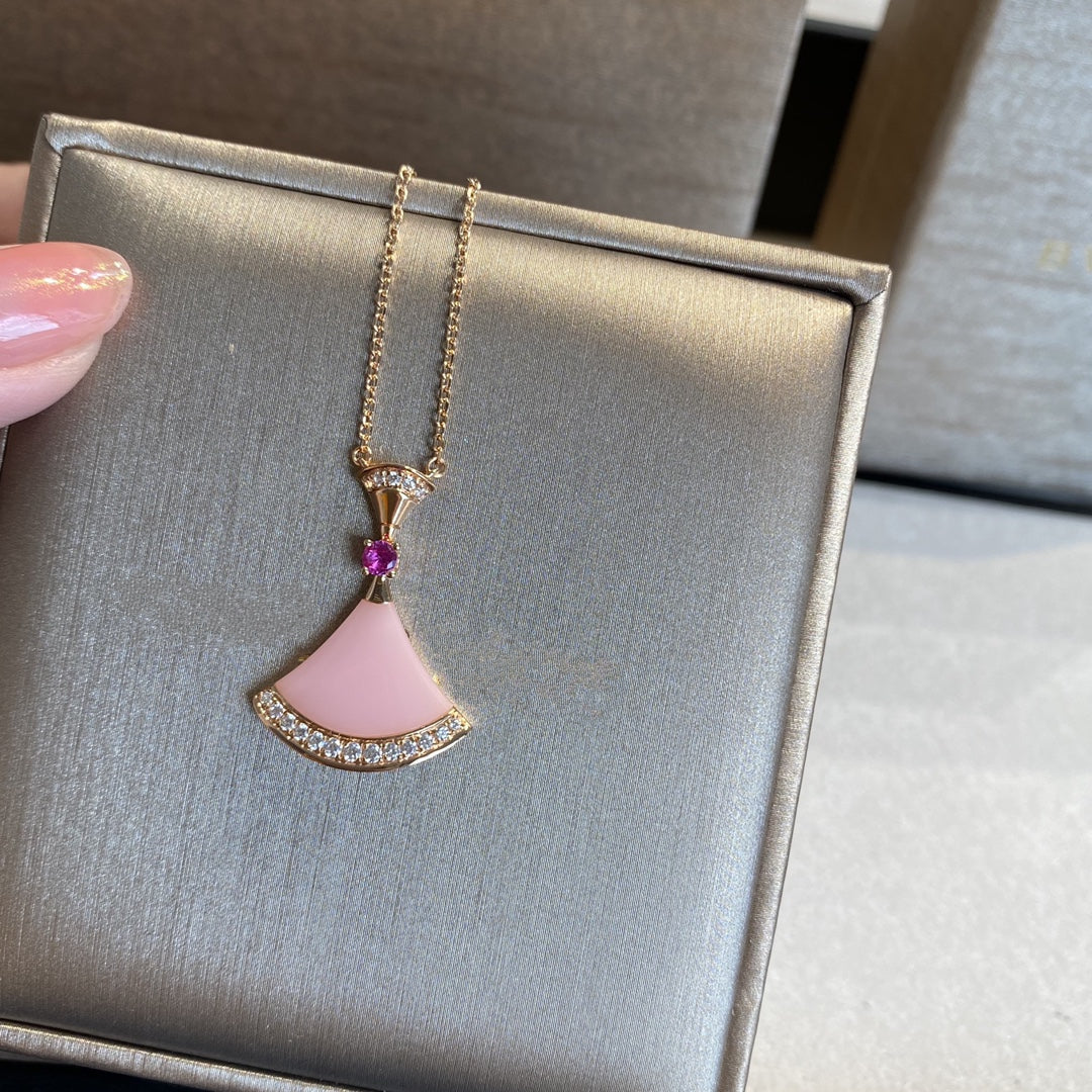 [BloomBling]DREAM NECKLACE PINK OPAL