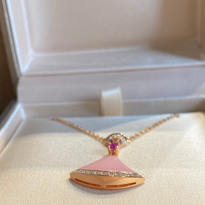 [BloomBling]DREAM NECKLACE PINK OPAL