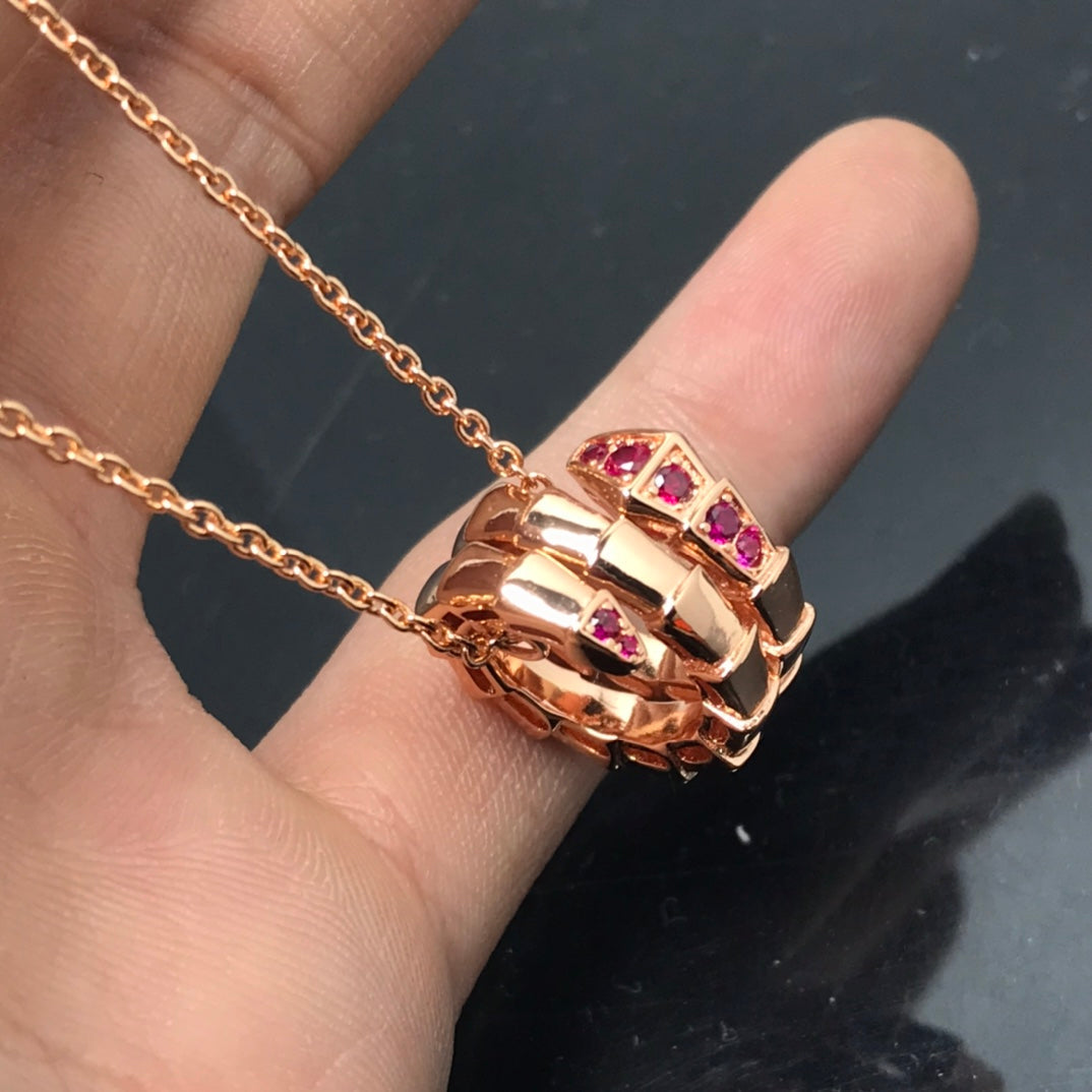 [BloomBling]SERPENTI PEDANT NECKLACE