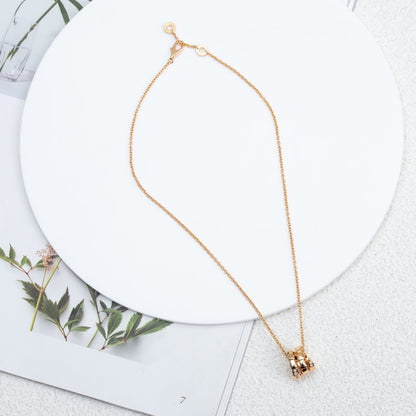 [BloomBling]SERPENTI PINK GOLD NECKLACE DIAMOND
