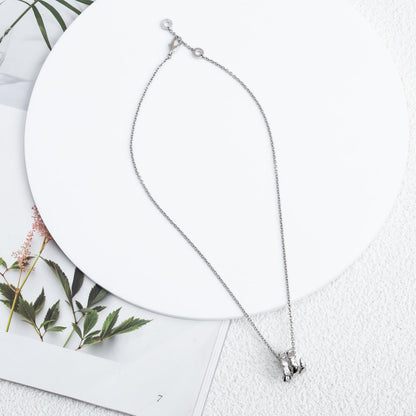 [BloomBling]SERPENTI SILVER NECKLACE DIAMOND