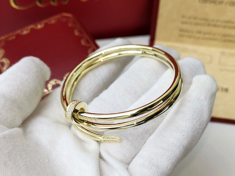 [BloomBling]JUSTE BRACELET 3.5MM DOUBLE ROW DIAMOND
