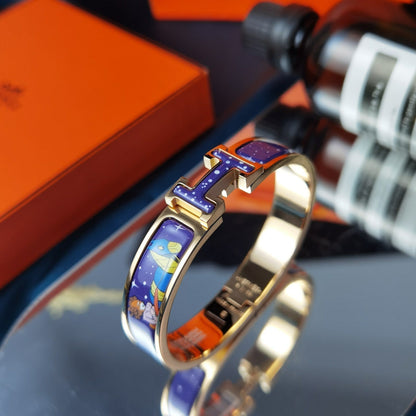 [BloomBling]H STAR AND MOON BRACELET 12MM