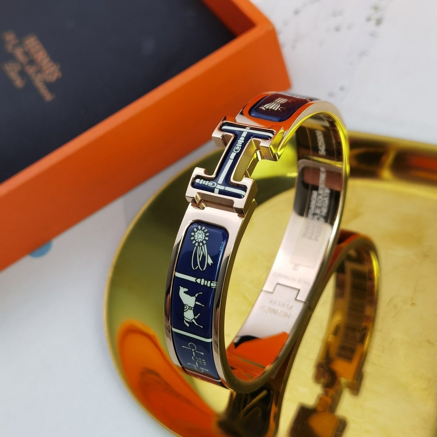 [BloomBling]H COUVERTURES DARK BLUE BRACELET