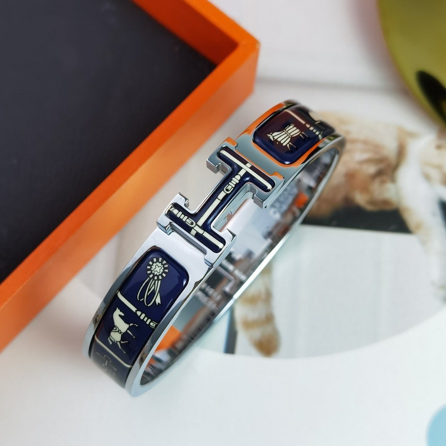 [BloomBling]H COUVERTURES DARK BLUE BRACELET