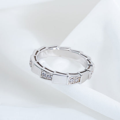 [BloomBling]SERPENTI RING SILVER  3MM