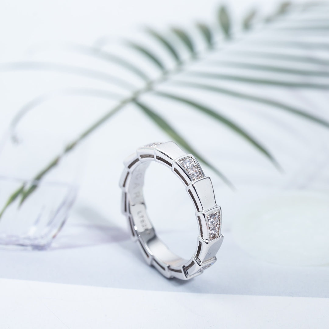 [BloomBling]SERPENTI RING SILVER  3MM