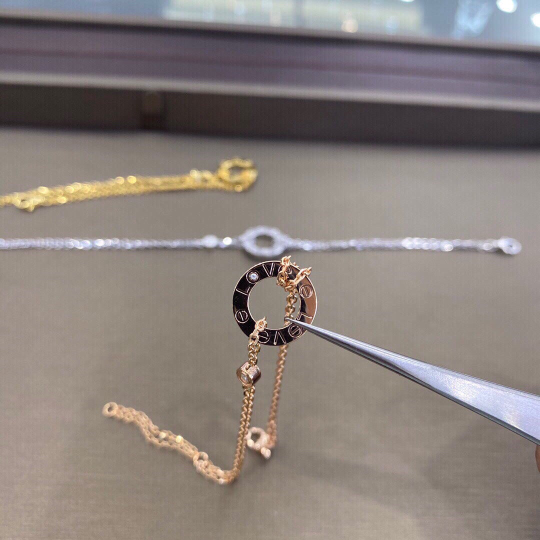 [BloomBling]LOVE BRACELET 2 DIAMOND