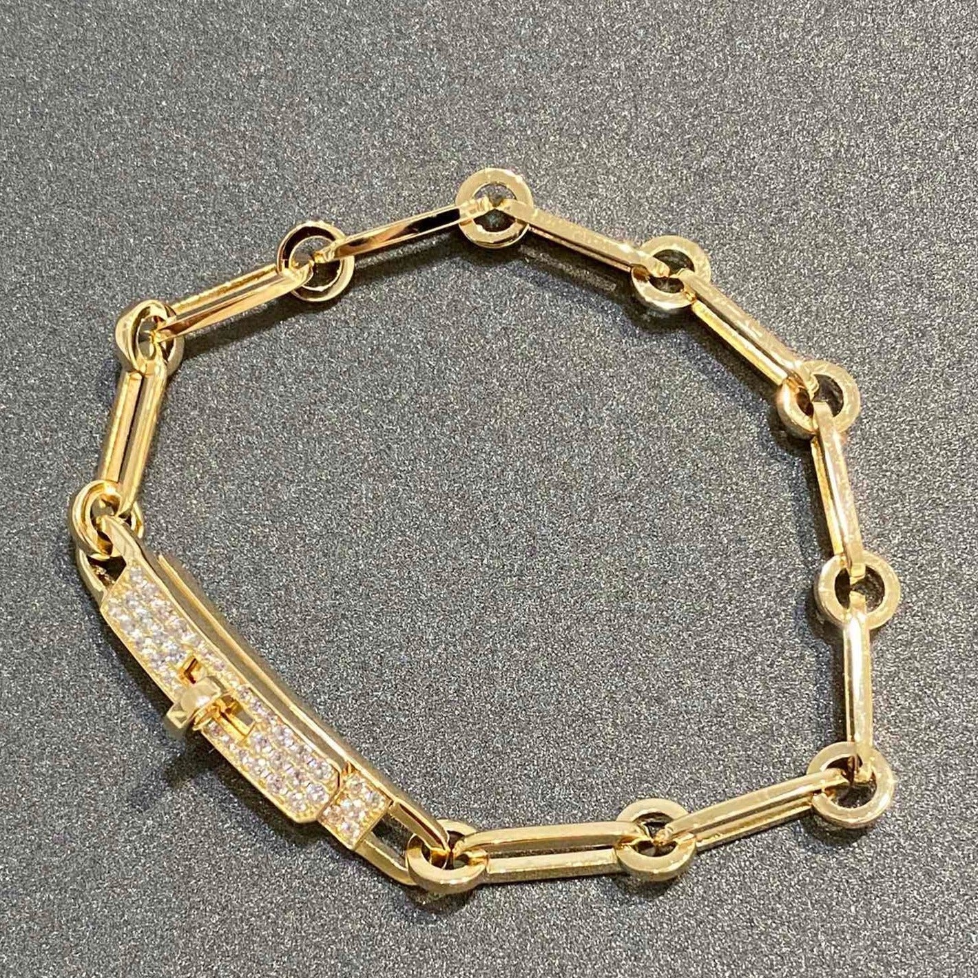 [BloomBling]CHAINE BRACELET SMALL MODEL DIAMOND