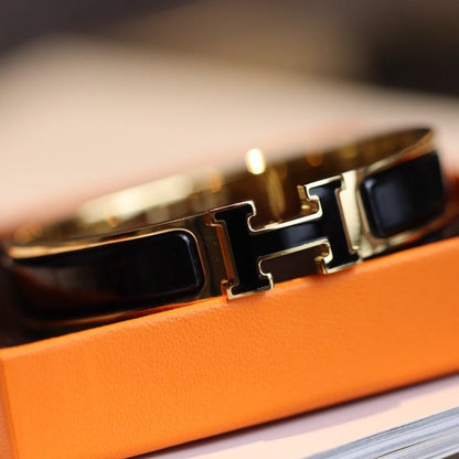 [BloomBling]H BRACELET 12MM GOLD
