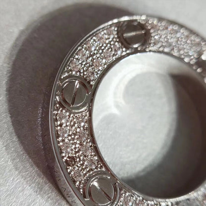 [BloomBling]LOVE NECKLACE ADJUSTABLE SILVER