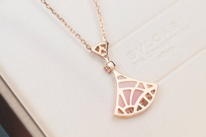 [BloomBling]DREAM NECKLACE PINK MOP DIAMOND