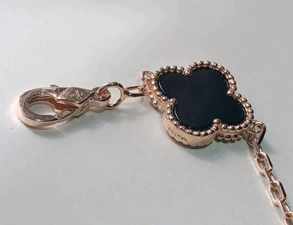 [BloomBling]CLOVER 5 MOTIFS MULTICOLOR  BRACELET