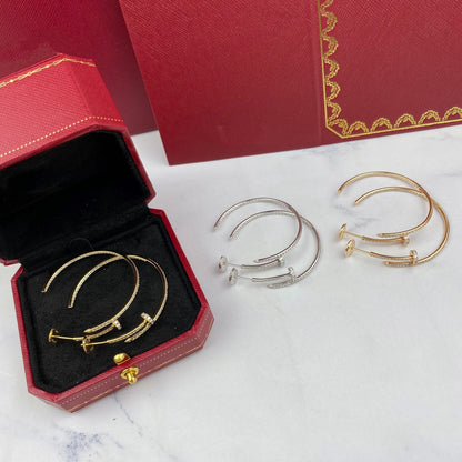 [BloomBling]JUSTE EARRINGS FULL DIAMONDS 1.8MM