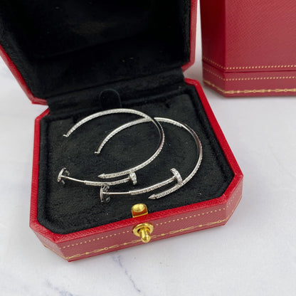 [BloomBling]JUSTE EARRINGS FULL DIAMONDS 1.8MM