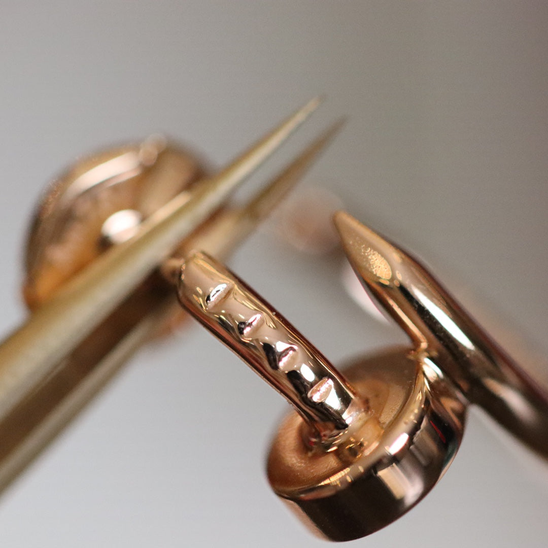 [BloomBling]JUSTE EARRINGS PINK GOLD