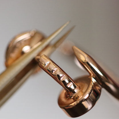[BloomBling]JUSTE EARRINGS PINK GOLD