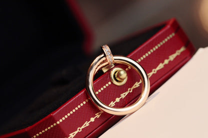[BloomBling]JUSTE RING 2.65MM PINK GOLD DIAMOND
