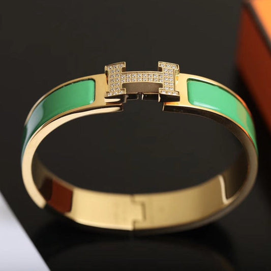 [BloomBling]H BRACELET GOLD DIAMOND