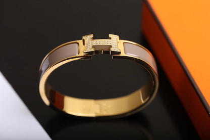 [BloomBling]H BRACELET GOLD DIAMOND