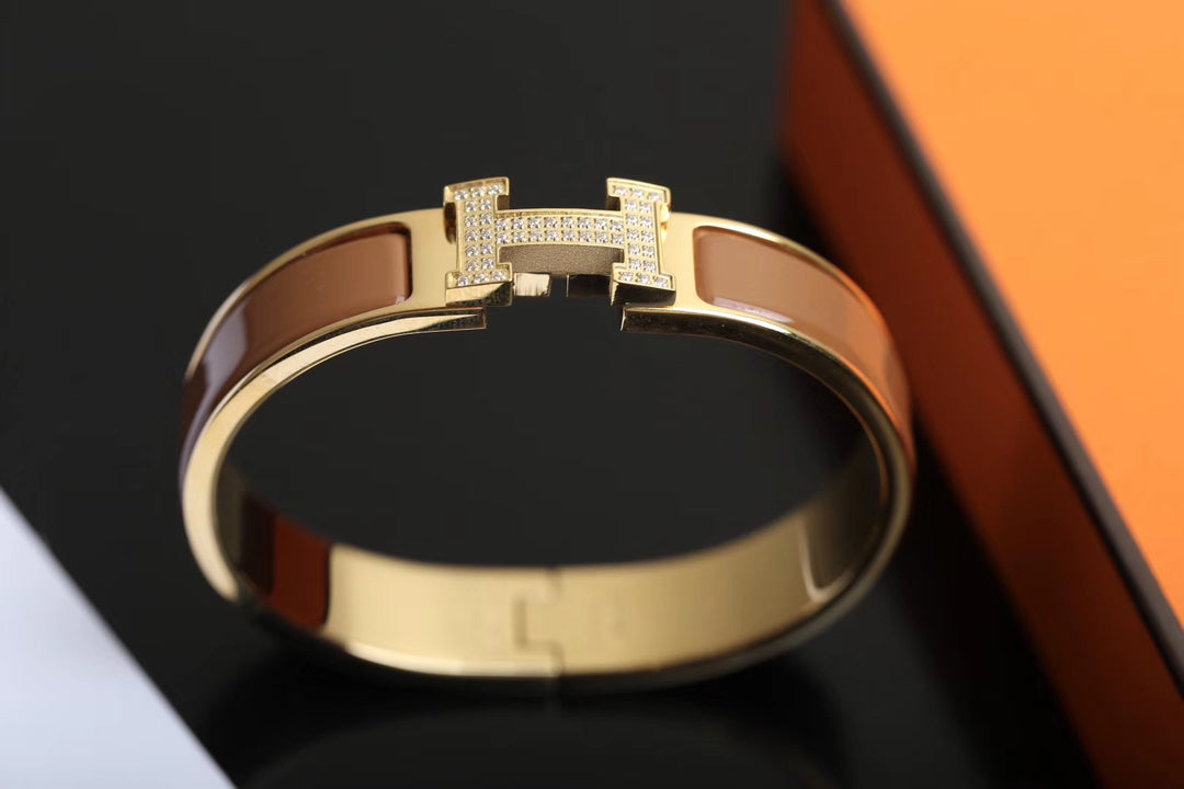 [BloomBling]H BRACELET GOLD DIAMOND