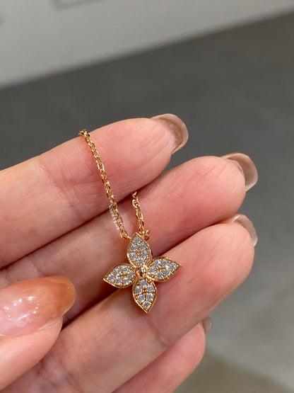 [BloomBling]STAR DIAMOND NECKALCE