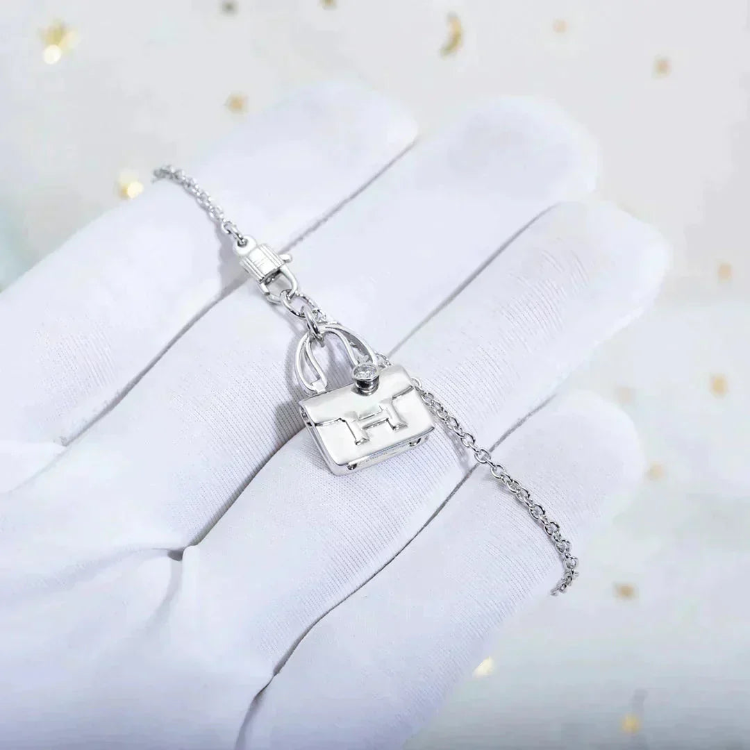 [BloomBling]AMULETTE PEDANT SILVER NECKLACE