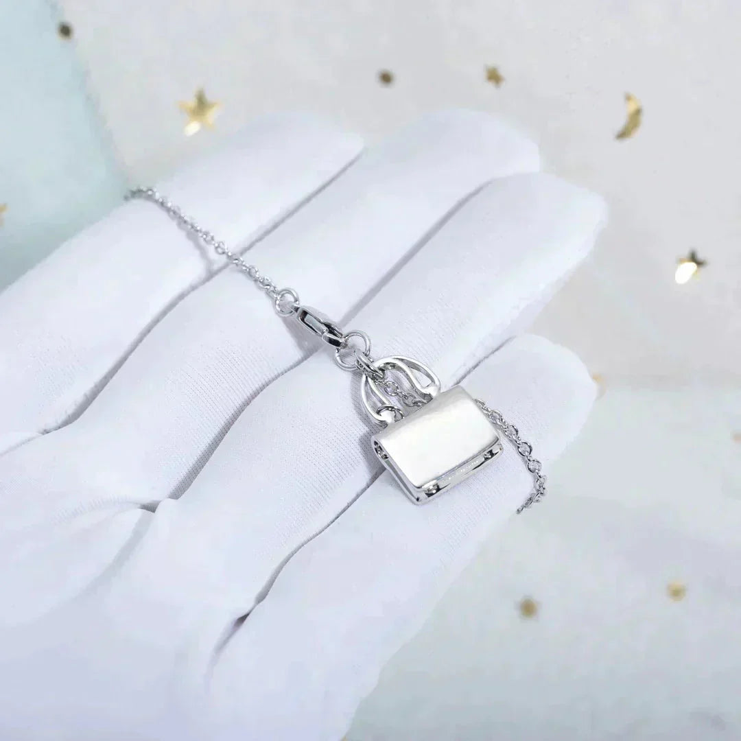 [BloomBling]AMULETTE PEDANT SILVER NECKLACE