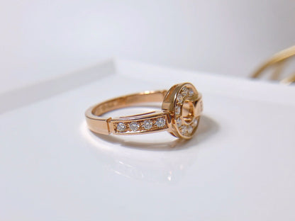 [BloomBling]DREAM RING DIAMOND PINK GOLD