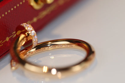 [BloomBling]JUSTE RING 2.65MM GOLD DIAMOND