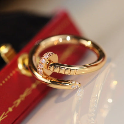 [BloomBling]JUSTE RING 2.65MM GOLD DIAMOND