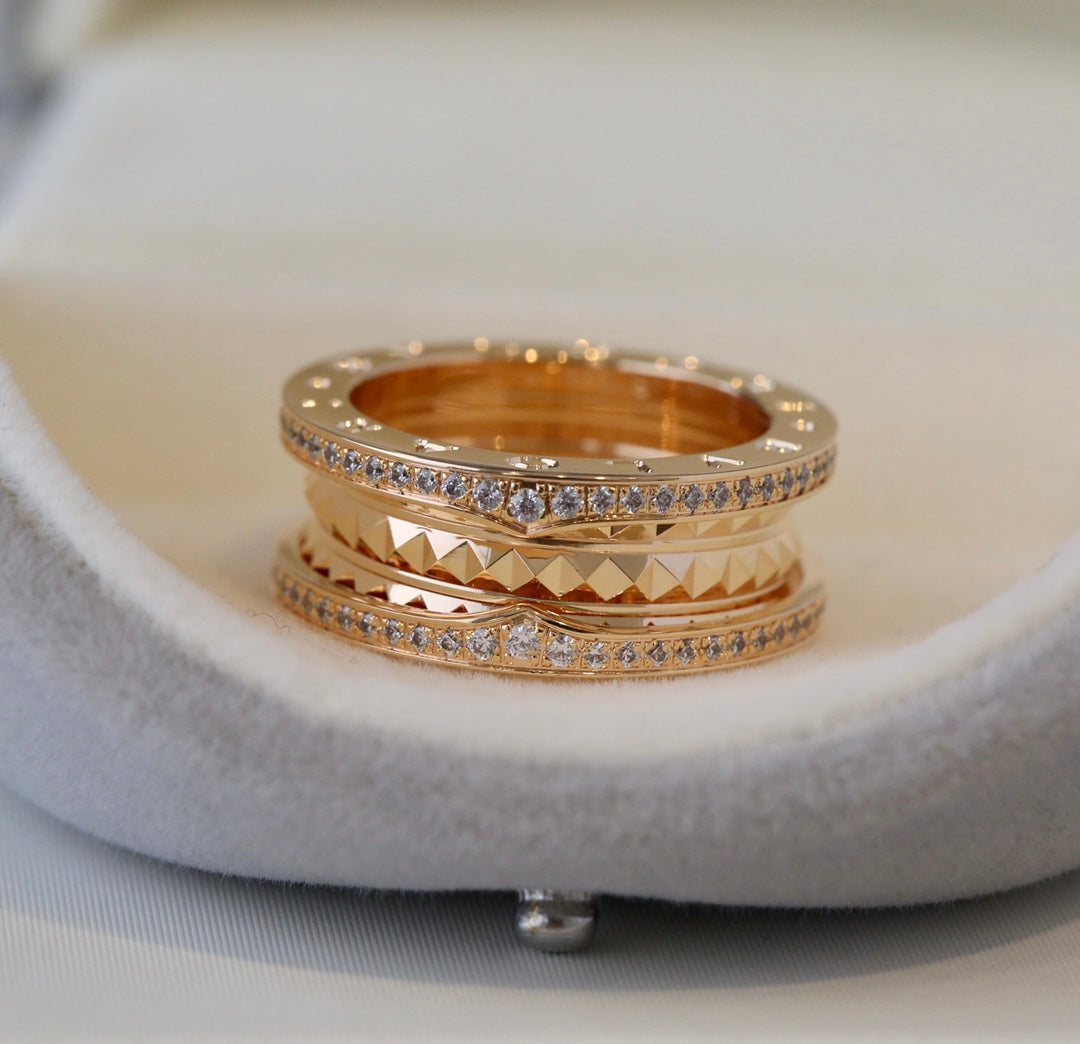 [BloomBling]ZERO 1 GOLD DIAMOND RING