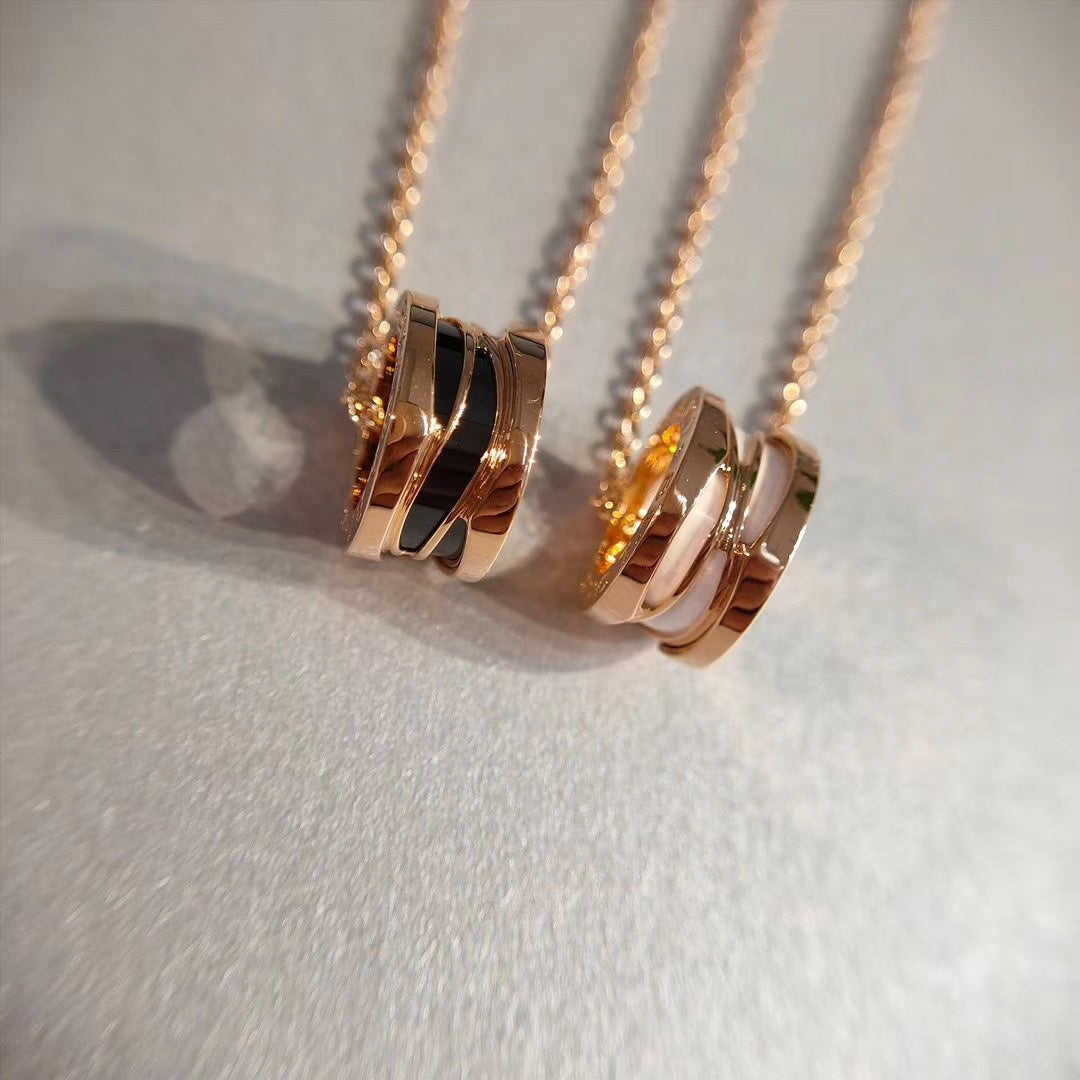 [BloomBling]ZERO 1 NECKLACE PINK GOLD