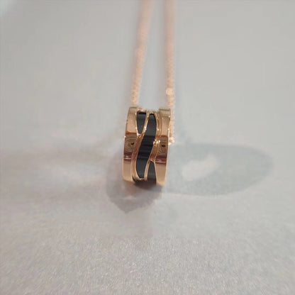 [BloomBling]ZERO 1 NECKLACE PINK GOLD