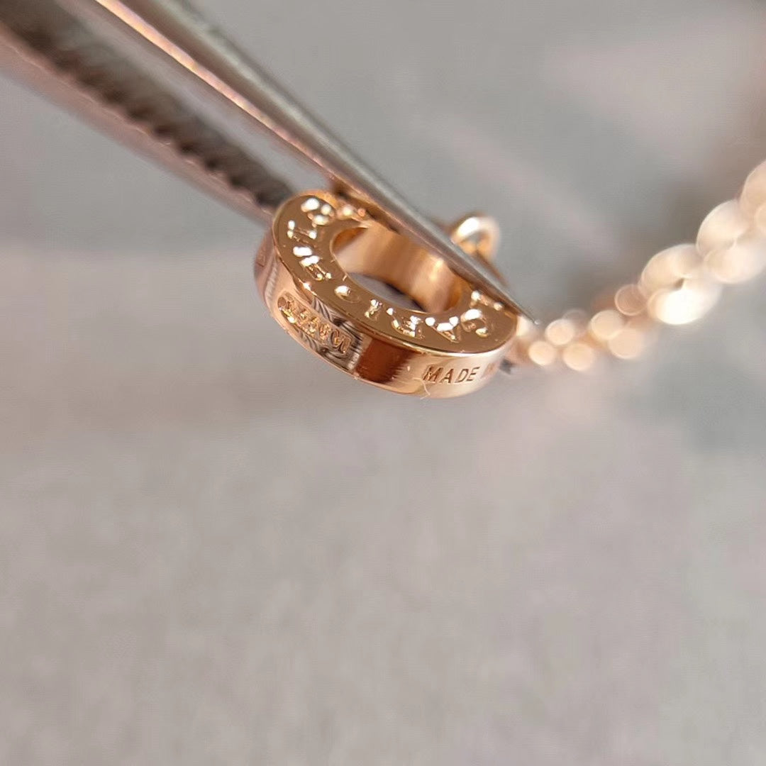 [BloomBling]ZERO 1 NECKLACE PINK GOLD