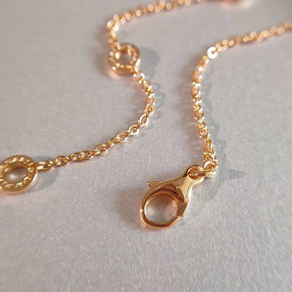[BloomBling]ZERO 1 NECKLACE PINK GOLD