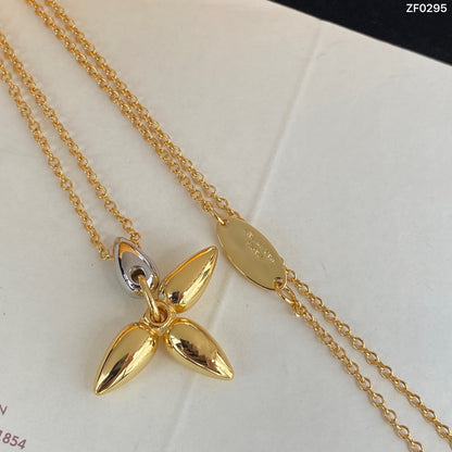 [BloomBling]LOUISETTE PEDANT GOLD NECKLACE