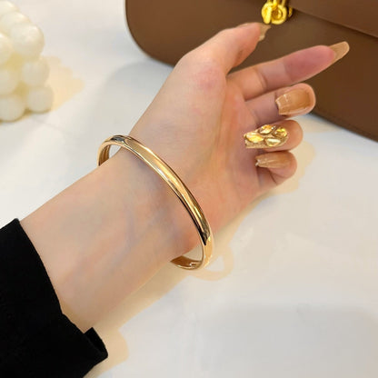 [BloomBling]PANTHERE GOLD DIAMOND OPEN BRACELET
