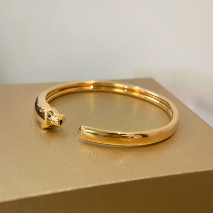 [BloomBling]PANTHERE GOLD OPEN BRACELET