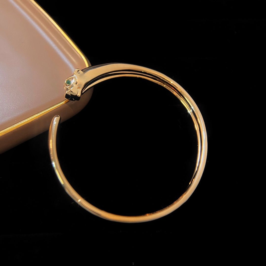 [BloomBling]PANTHERE GOLD OPEN BRACELET