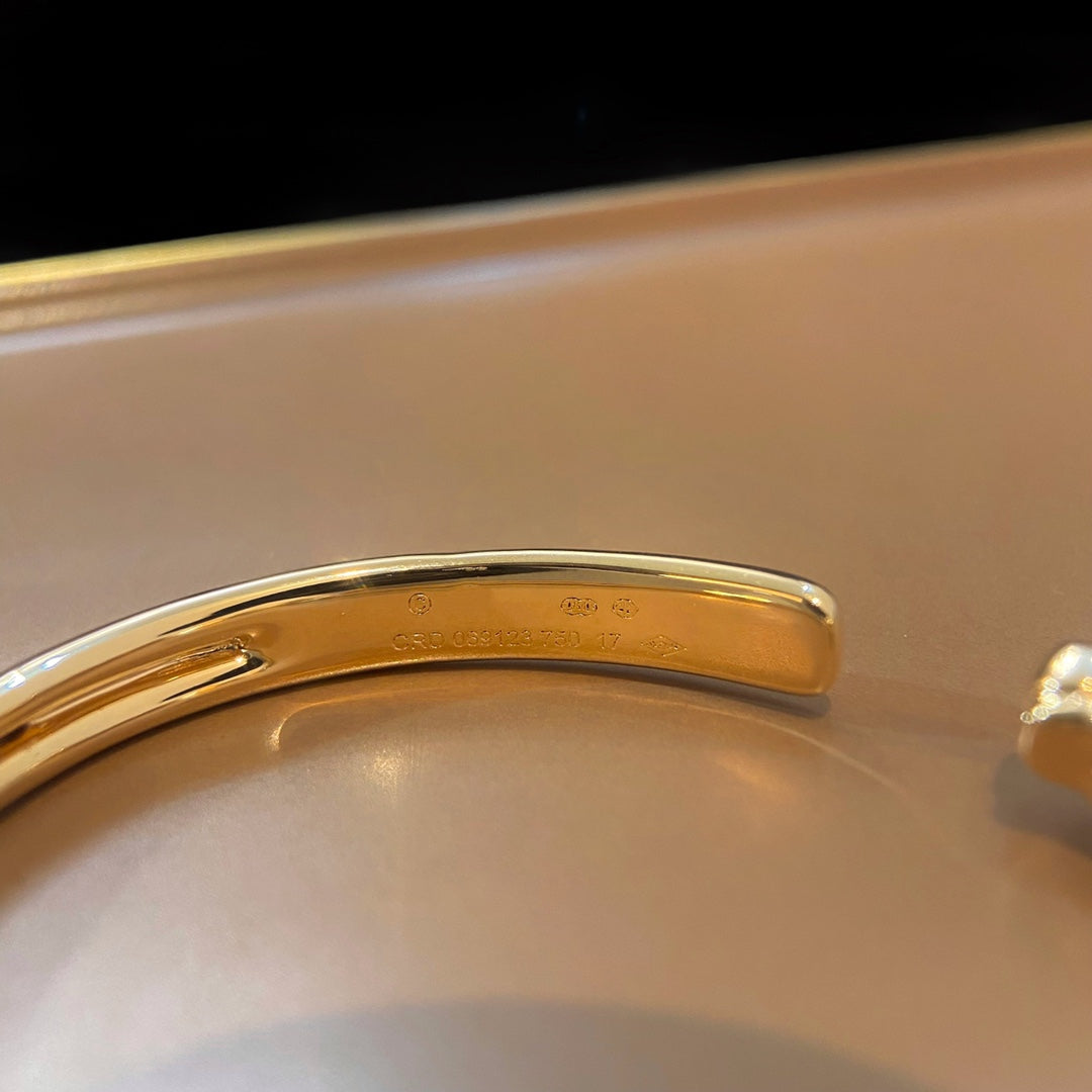 [BloomBling]PANTHERE GOLD OPEN BRACELET