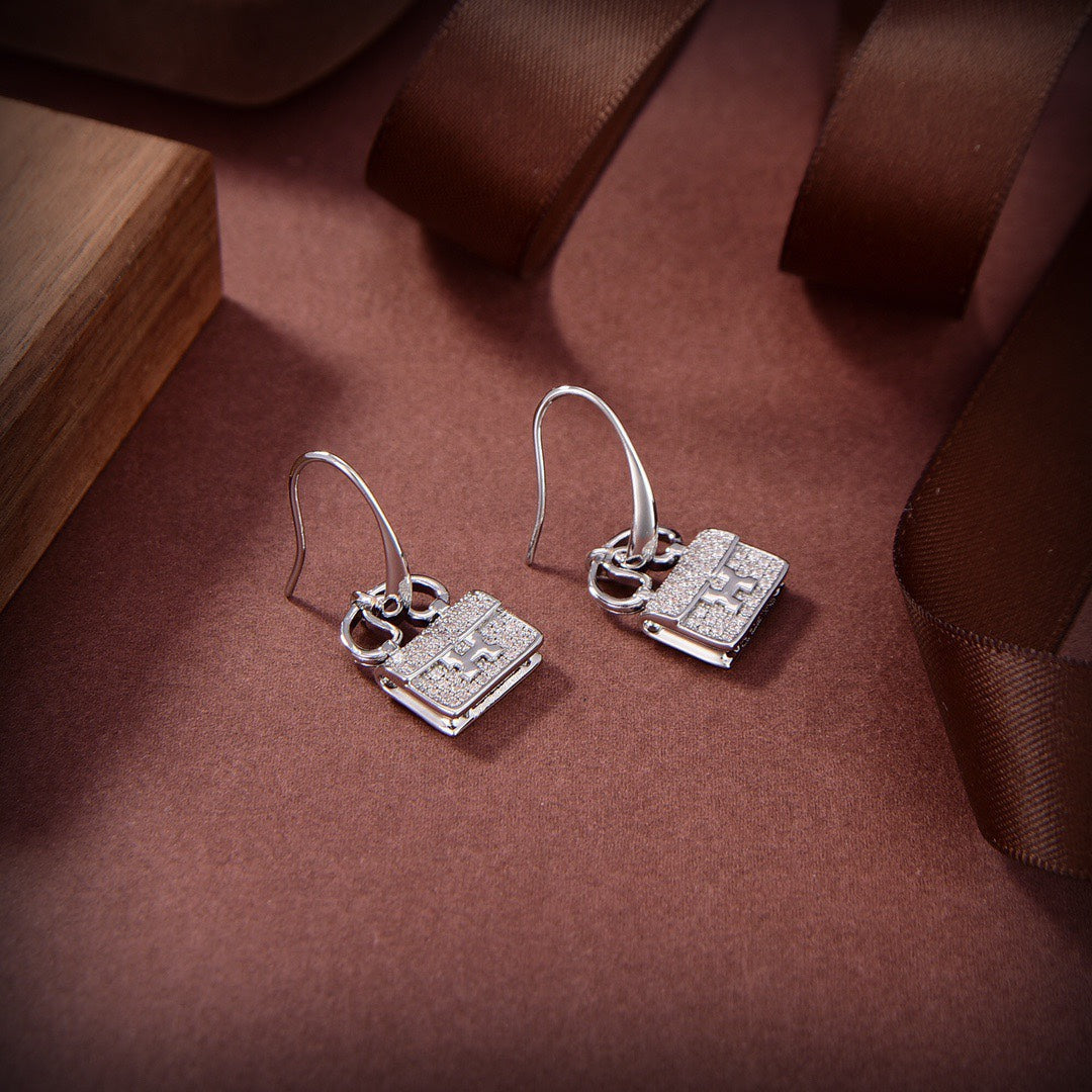 [BloomBling]KELLY DIAMOND EARRINGS