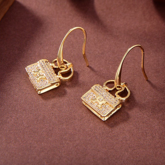 [BloomBling]KELLY DIAMOND EARRINGS