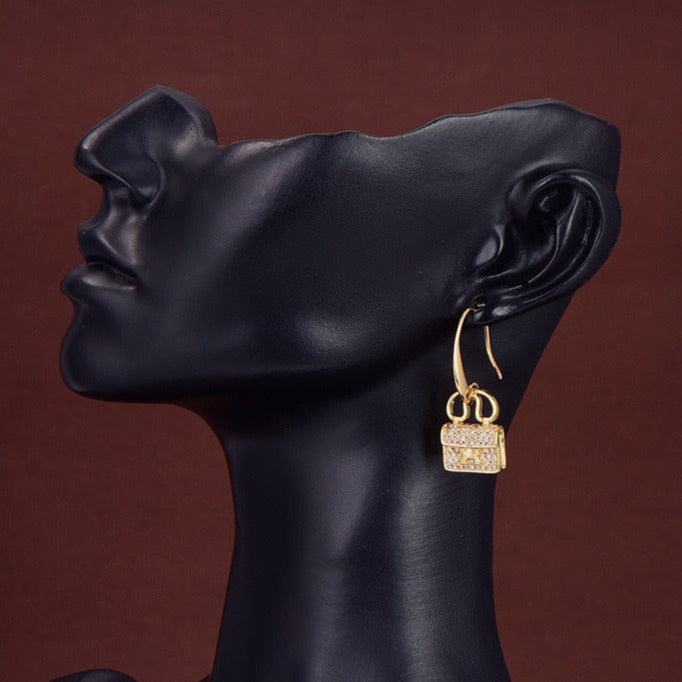 [BloomBling]KELLY DIAMOND EARRINGS