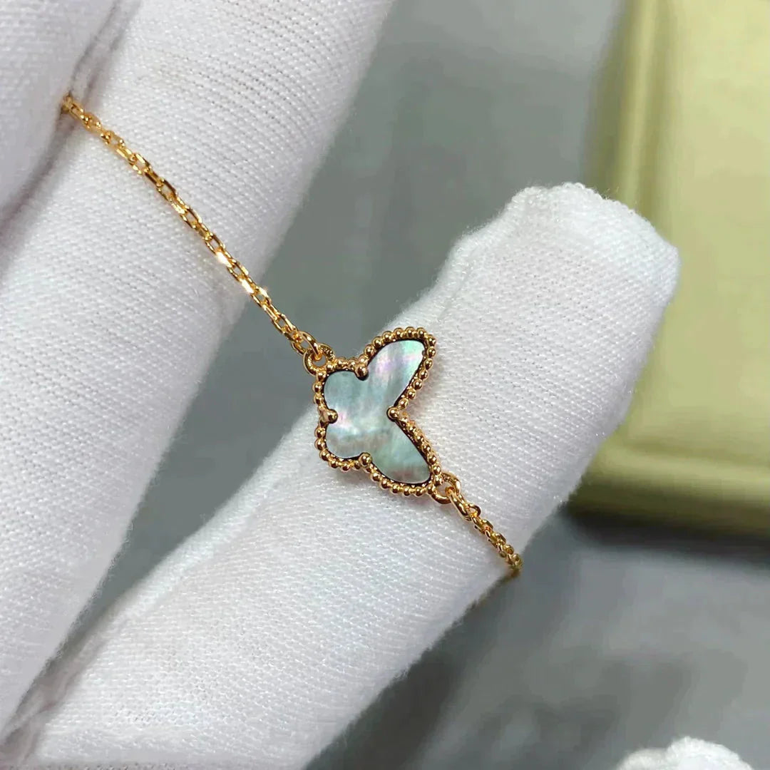 [BloomBling]BUTTERFLY DARK MOP BUTTERFLY BRACELET